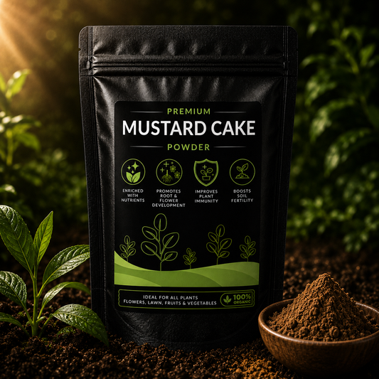 Gardening Combo - Mustard Cake, Neem Cake Powder and Vermicompost