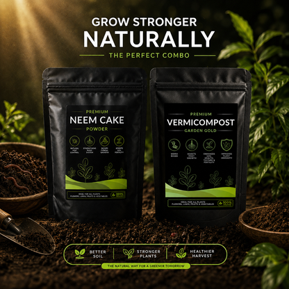 Organic Combo - Neem Cake Powder and Vermicompost