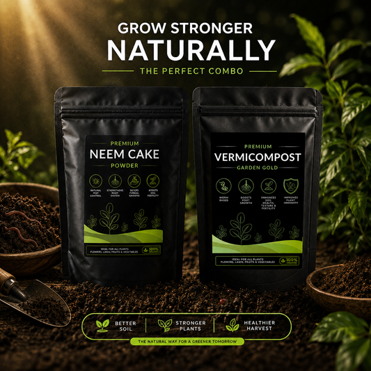 Organic Combo - Neem Cake Powder and Vermicompost