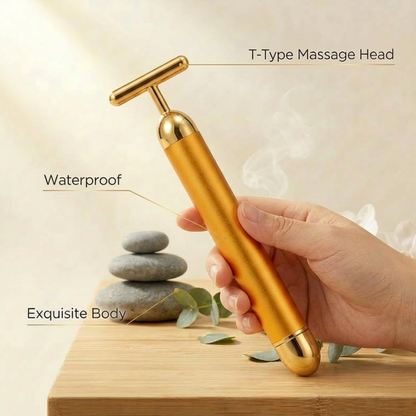 Gold Face Massager