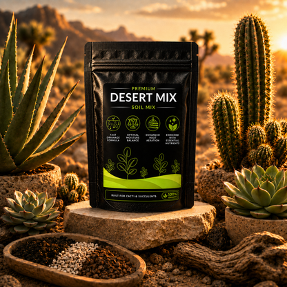 Desert Soil Mix - For Succulents & Cacti (1250 Grams)