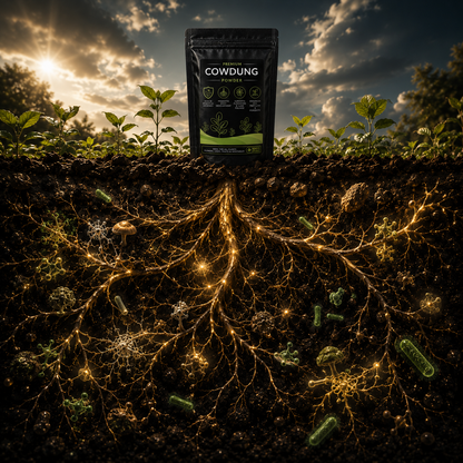 Cowdung Powder - For All Plants (950 Grams)