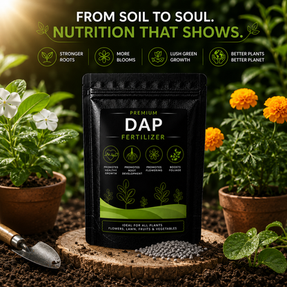 DAP Fertilizer - For Blooming & Fruiting Plants (950 Grams)