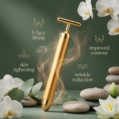 Gold Face Massager