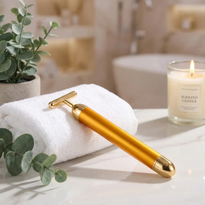 Gold Face Massager