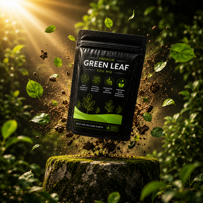Green Leaf Soil Mix - For Foliage Plants (1250 Grams)