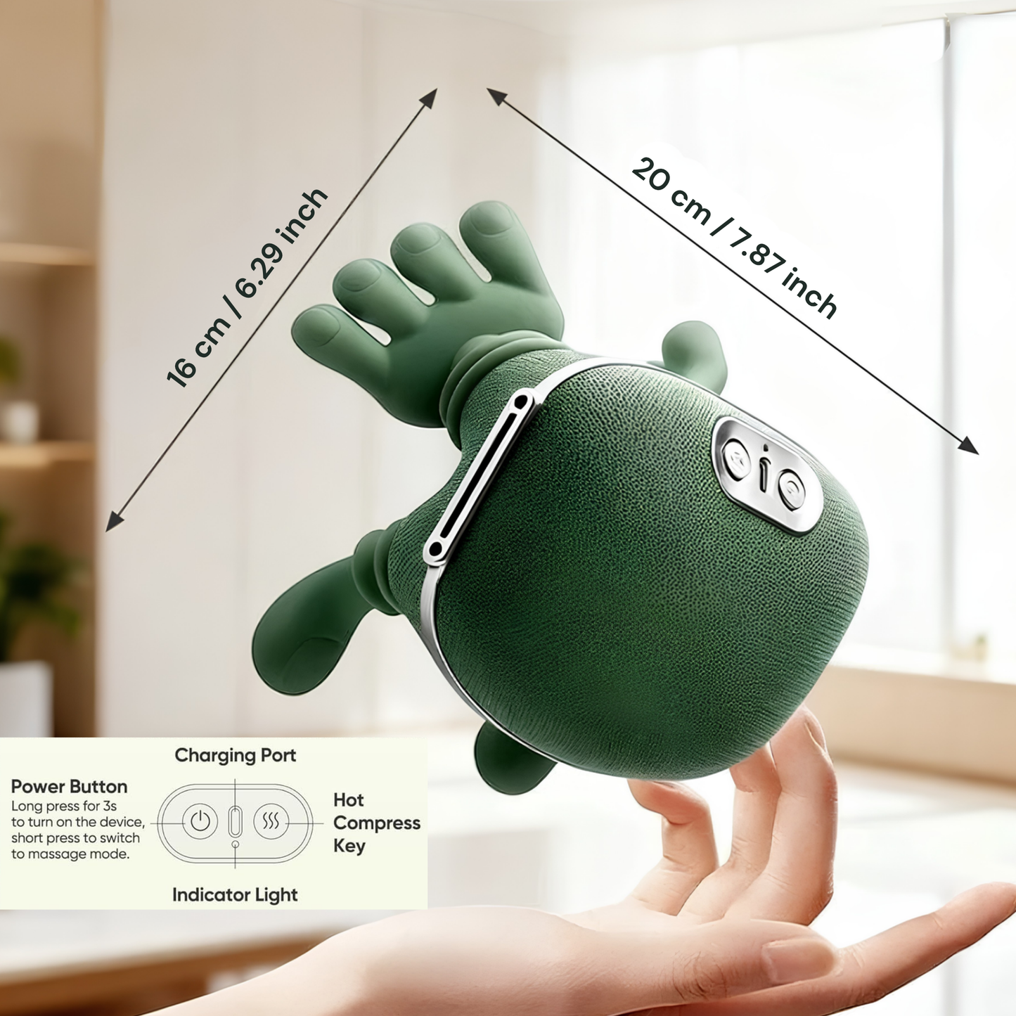 4D Kneading Massager