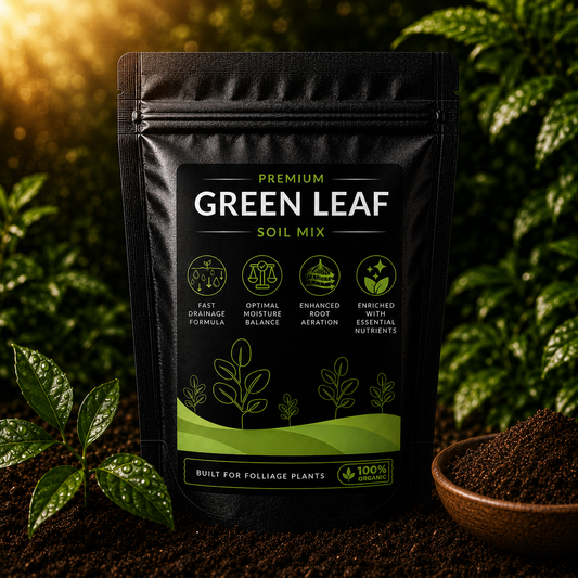 Green Solution Combo - Green Leaf Soil Mix, Neem Cake Powder and Vermicompost