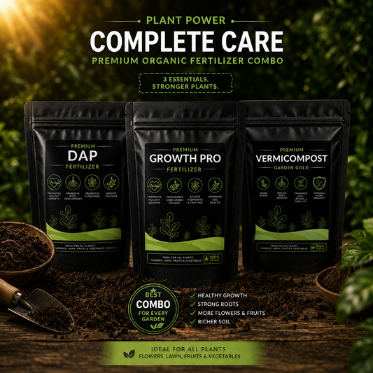 Complete Care Combo - DAP, Growth Pro Fertilizer and Vermicompost