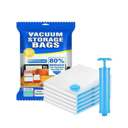 Vacuum Storage Bags with Pump
