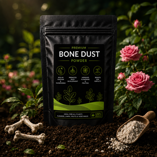 Gardening Combo - Bone Dust Powder, Bonsai Royal Soil Mix and Desert Mix Soil Mix