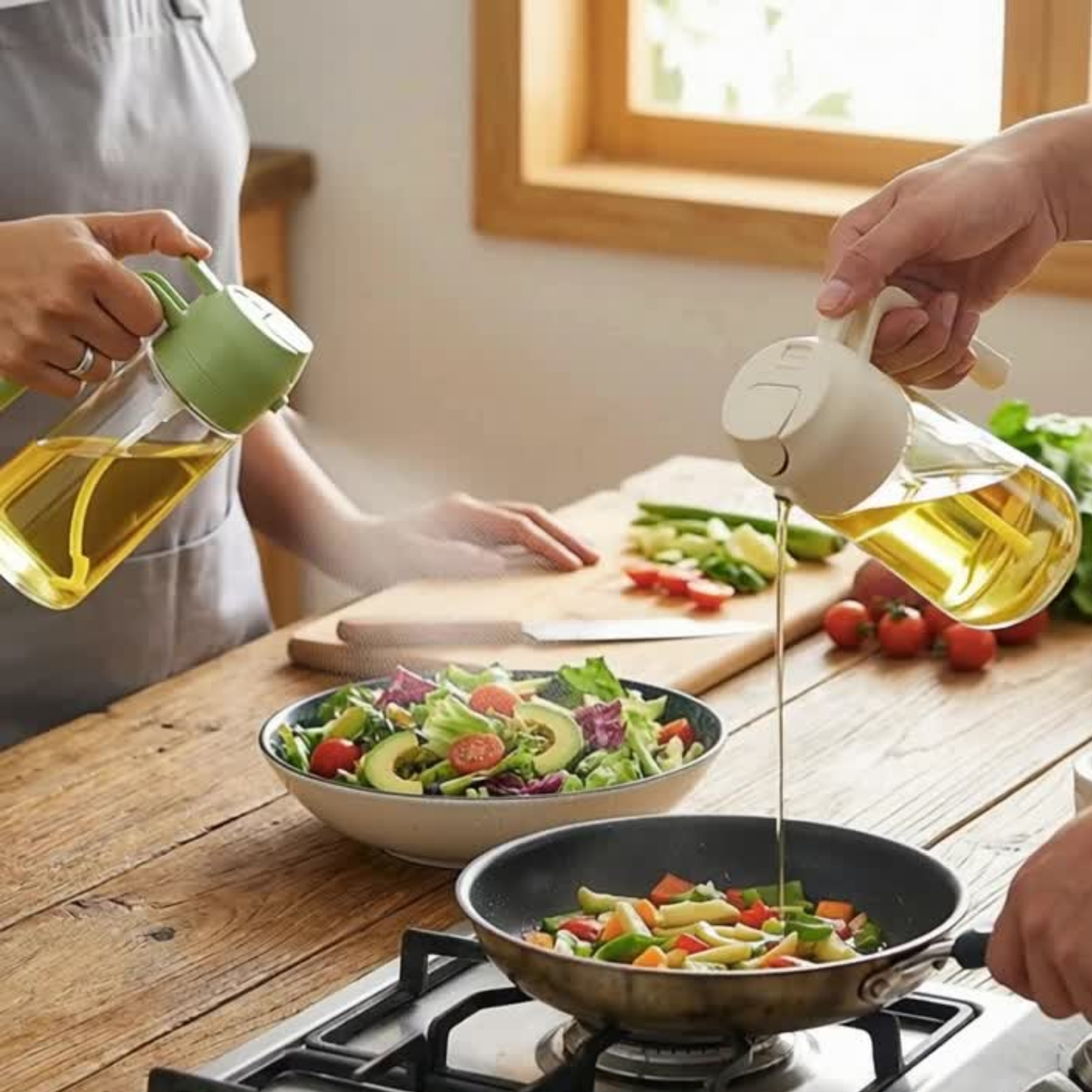 2-in-1 Oil Dispenser   