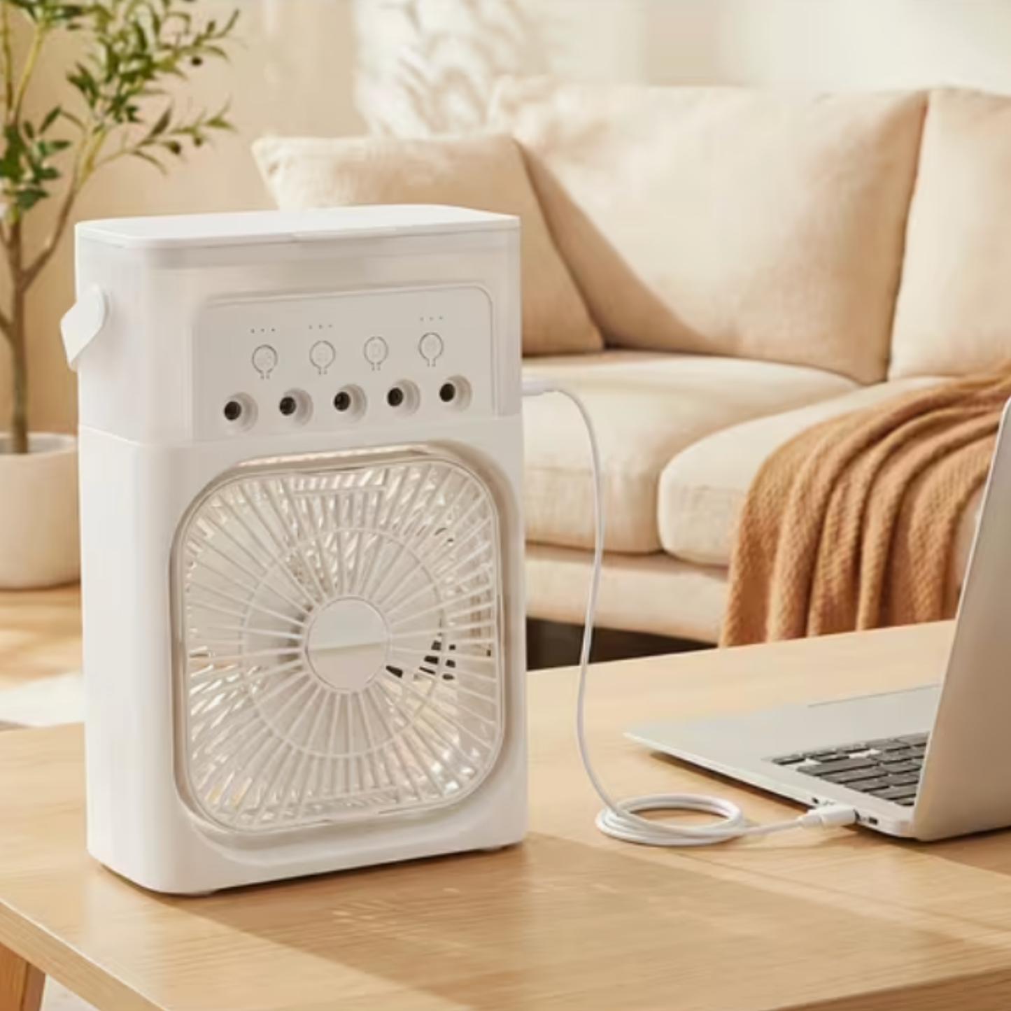 Portable Mini Cooler with Mist