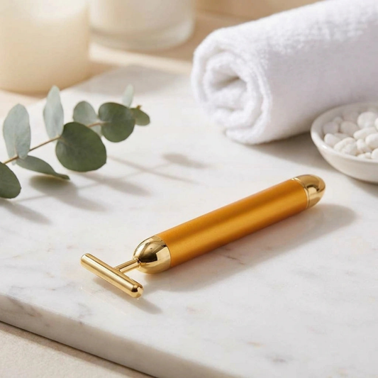 Gold Face Massager