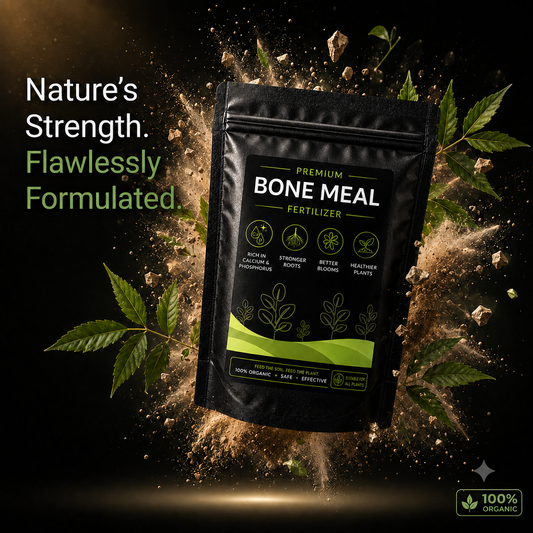 Bone Meal Fertilizer - For Flowers, Vegetables and Fruit Plants (950 Grams)