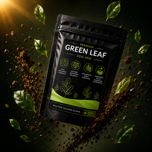 Green Leaf Soil Mix - For Foliage Plants (1250 Grams)