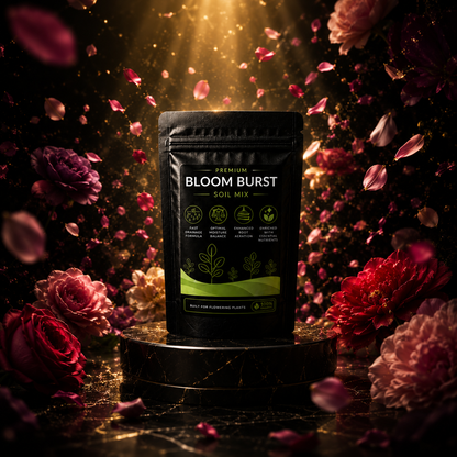 Bloom Burst Soil Mix - For Flowering Plants (1250 Grams)