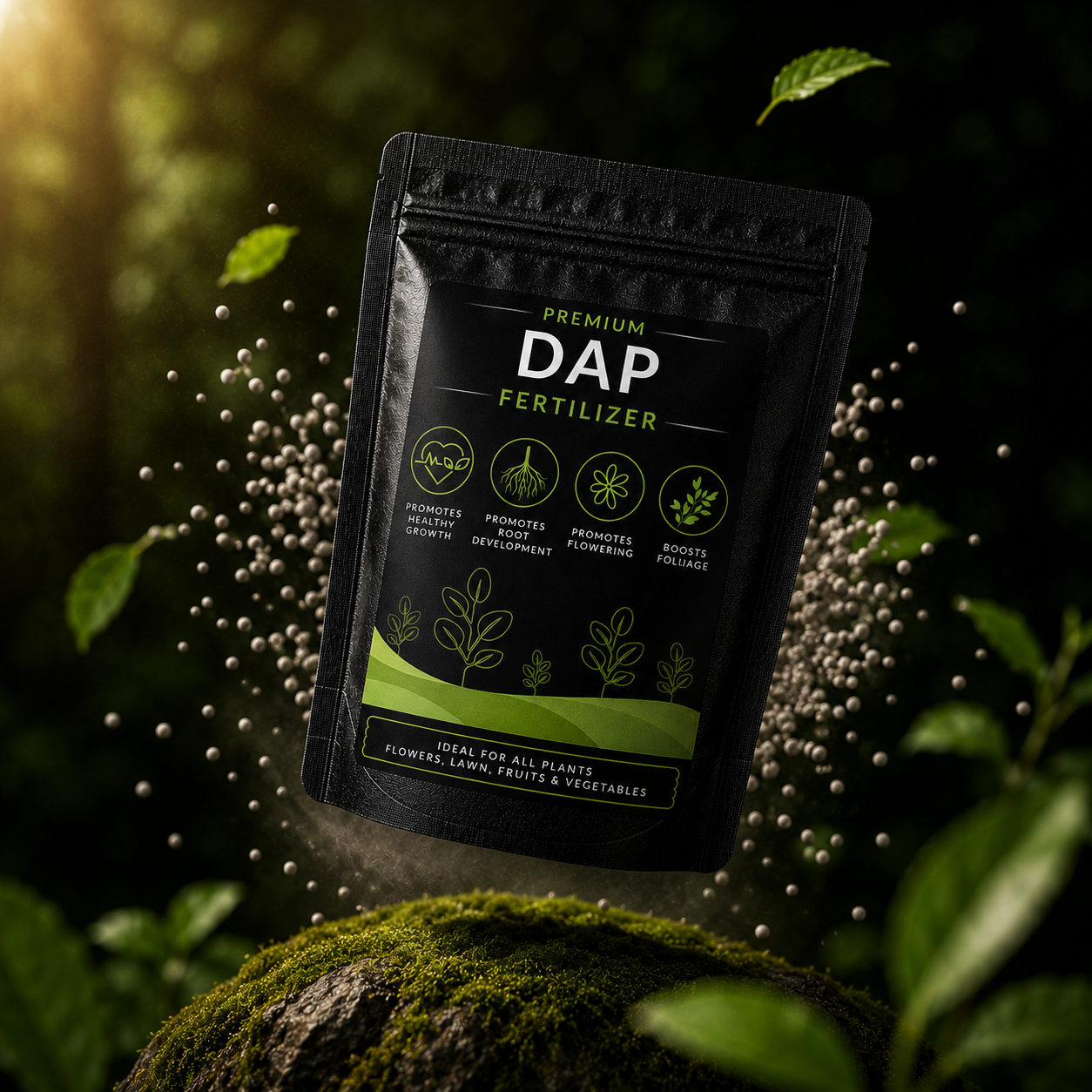 DAP Fertilizer - For Blooming & Fruiting Plants (950 Grams)
