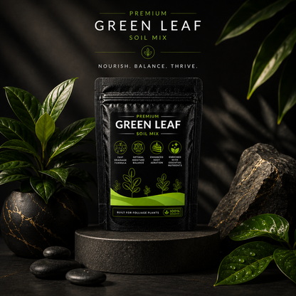 Green Leaf Soil Mix - For Foliage Plants (1250 Grams)