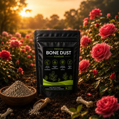 Bone Dust Powder - For Flowers, Vegetables and Fruit Plants (450 Grams)