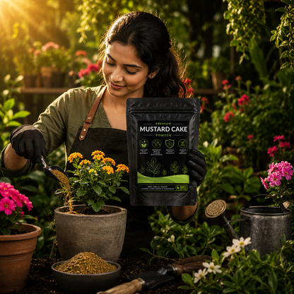Mustard Cake Powder - For All Plants (950 Grams)