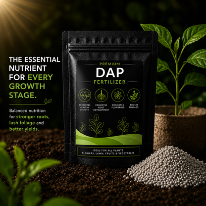 DAP Fertilizer - For Blooming & Fruiting Plants (950 Grams)