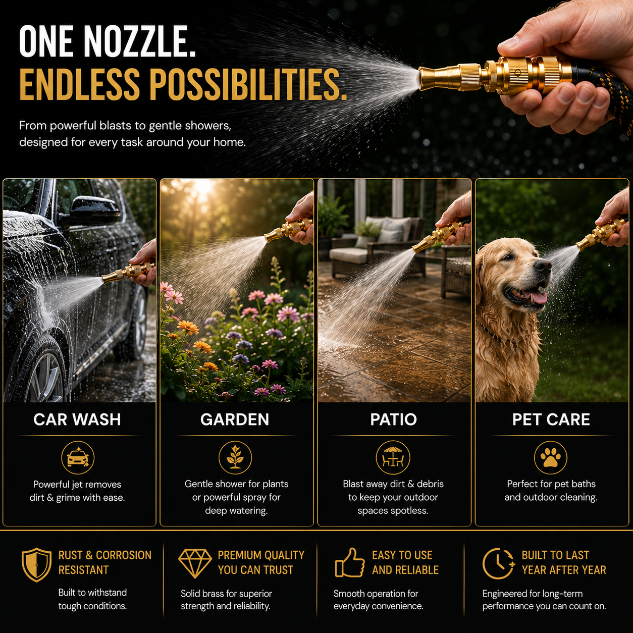 Brass Spray Nozzle
