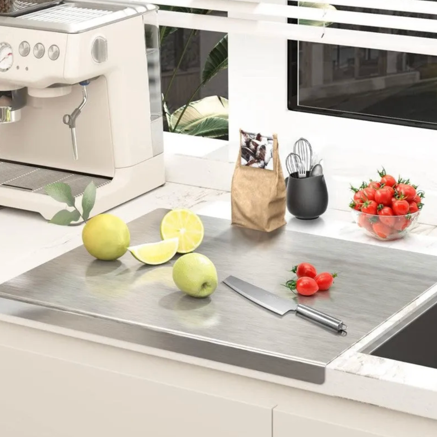Stainless Steel Chopping Board (Full Size)