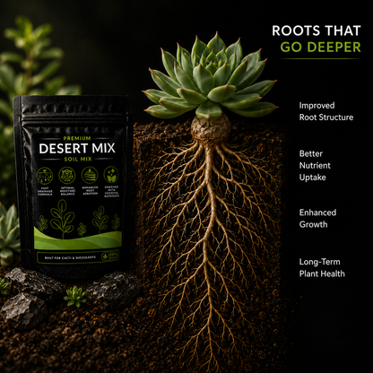 Desert Soil Mix - For Succulents & Cacti (1250 Grams)