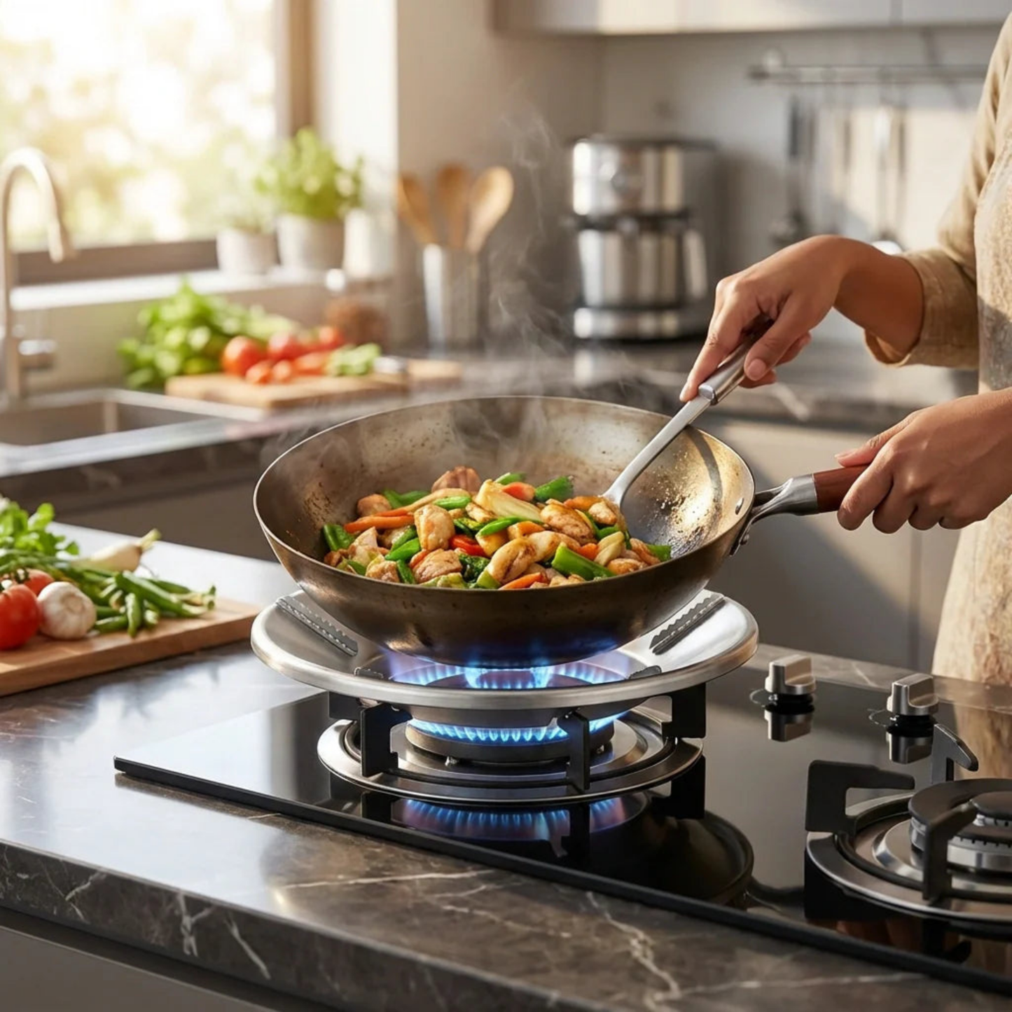 Gas Saving Burner Stand - Windproof and Premium Quality