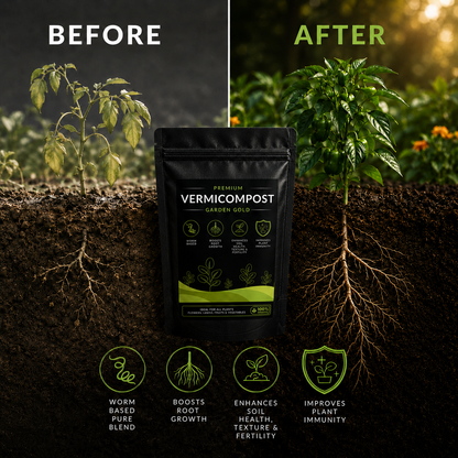 Vermicompost - Garden Gold - For All Plants (950 Grams)
