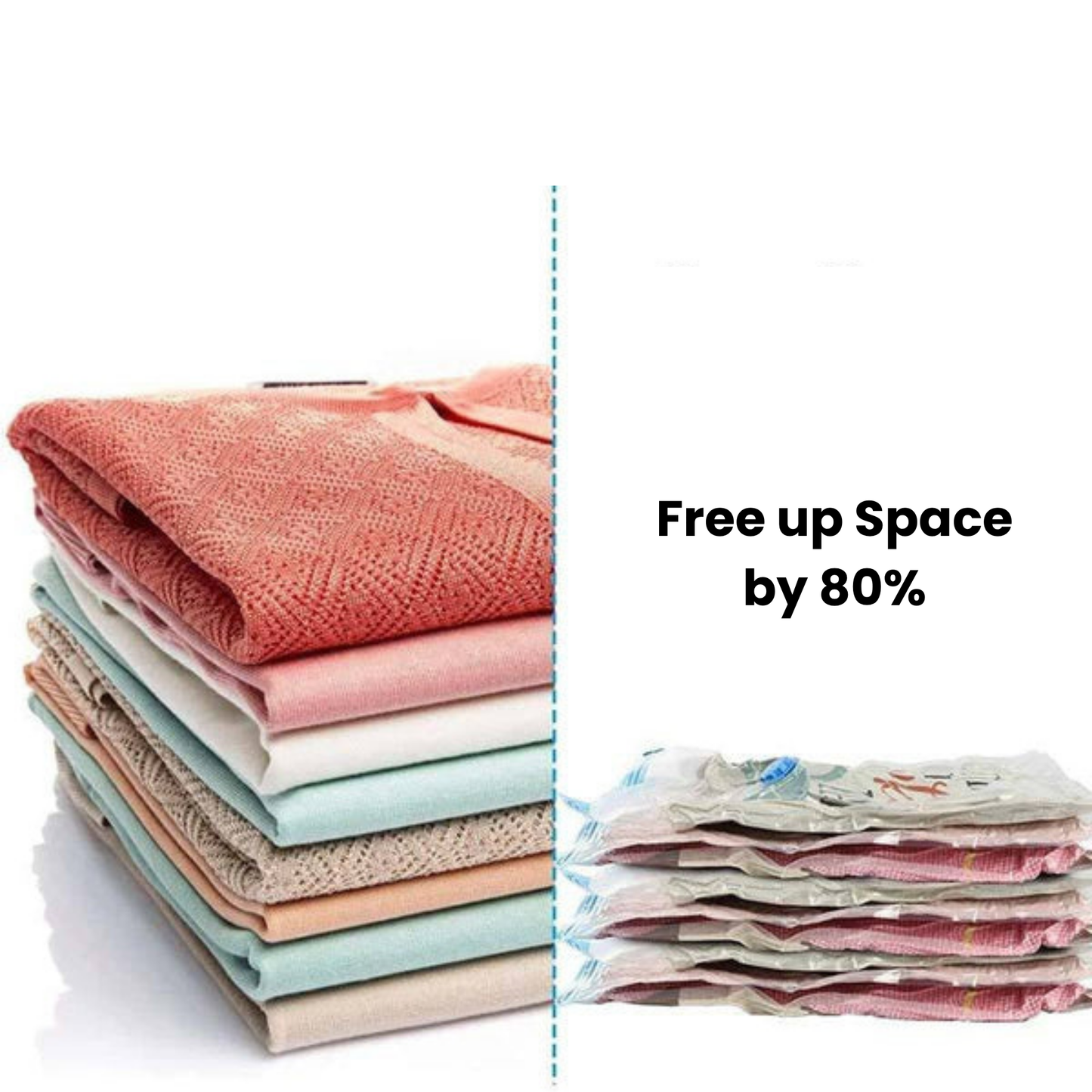 Vacuum Storage Bags with Pump