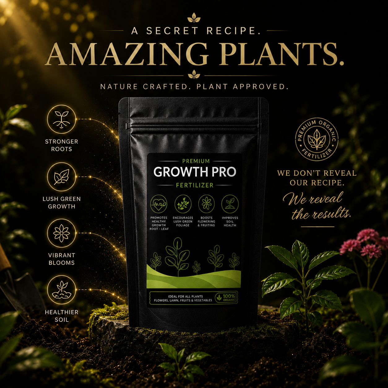 Growth Pro Fertilizer - For All Plants (950 Grams)