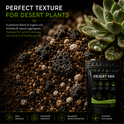 Desert Soil Mix - For Succulents & Cacti (1250 Grams)