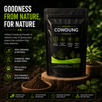 Cowdung Powder - For All Plants (950 Grams)