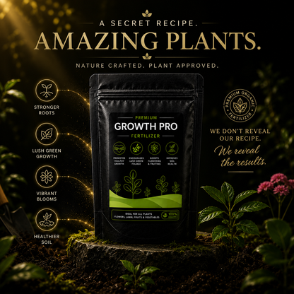 Growth Pro Fertilizer - Organic For All Plants (950 Grams)