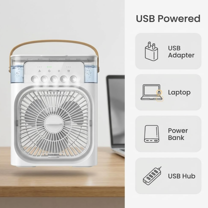 Portable Mini Cooler with Mist