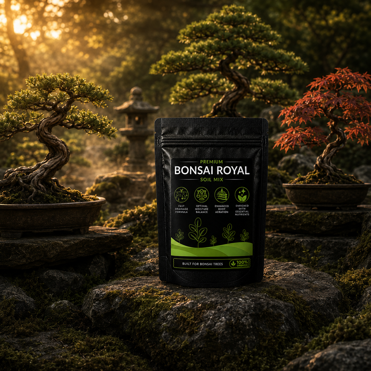 Bonsai Royal Soil Mix - For Healthy Bonsai Growth (1250 Grams)