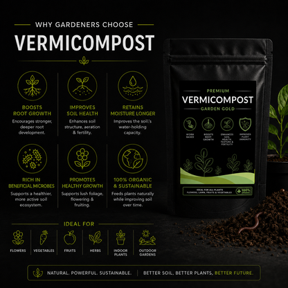 Vermicompost - Garden Gold - For All Plants (950 Grams)