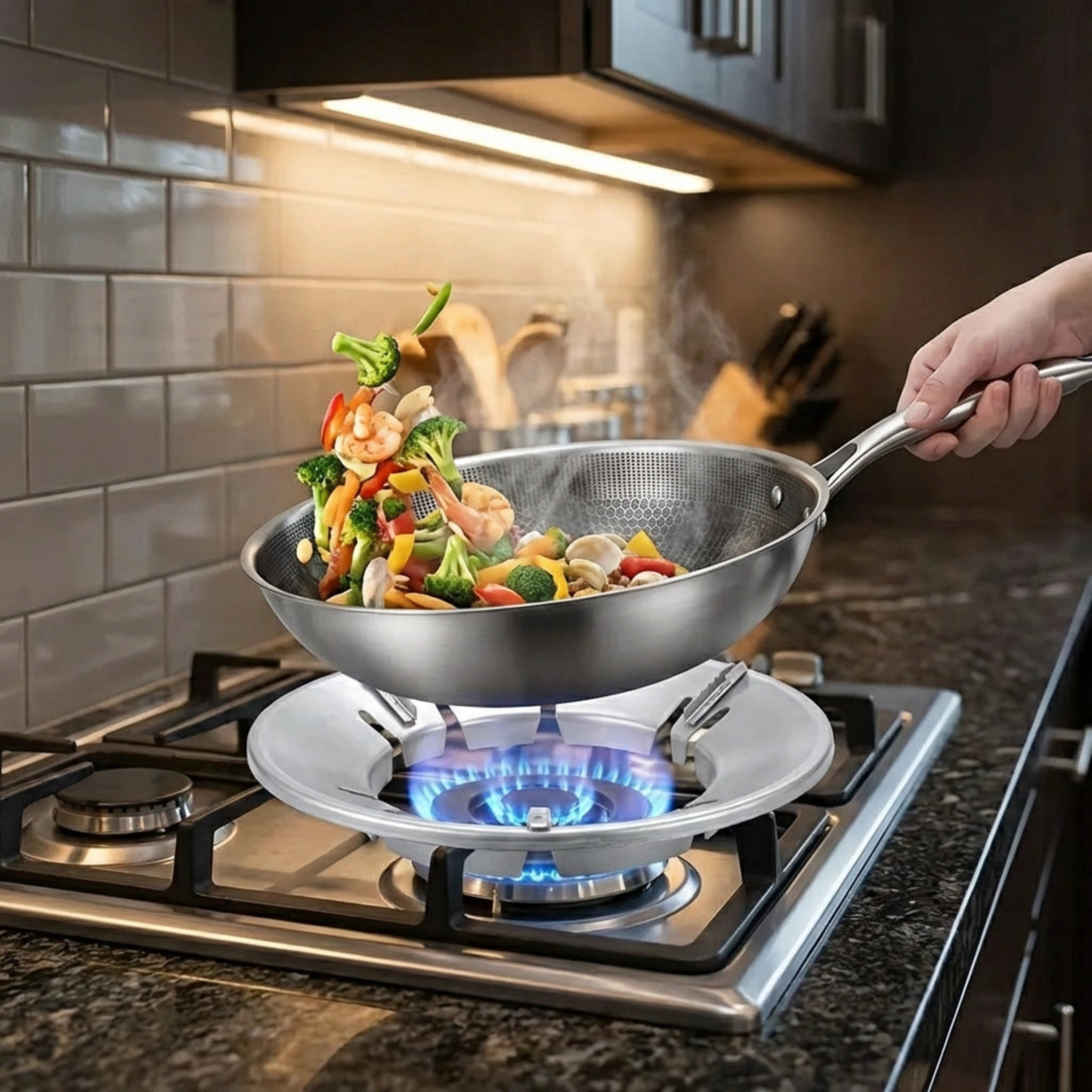 Gas Saving Burner Stand - Windproof and Premium Quality