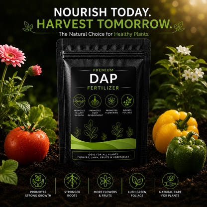 DAP Fertilizer - For Blooming & Fruiting Plants (950 Grams)