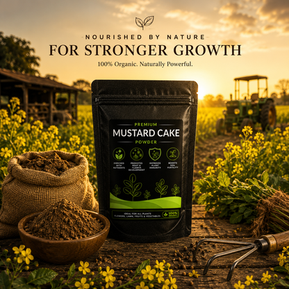 Mustard Cake Powder - For All Plants (950 Grams)