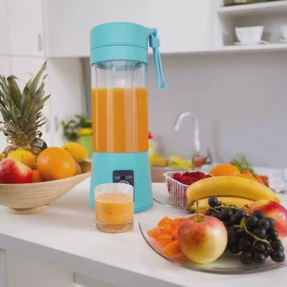 Portable 6-Blade Rechargeable Blender Mixer