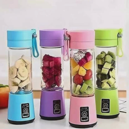 Portable 6-Blade Rechargeable Blender Mixer
